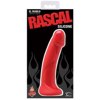 Rascal Silicone El Diablo Silicone Dong Red